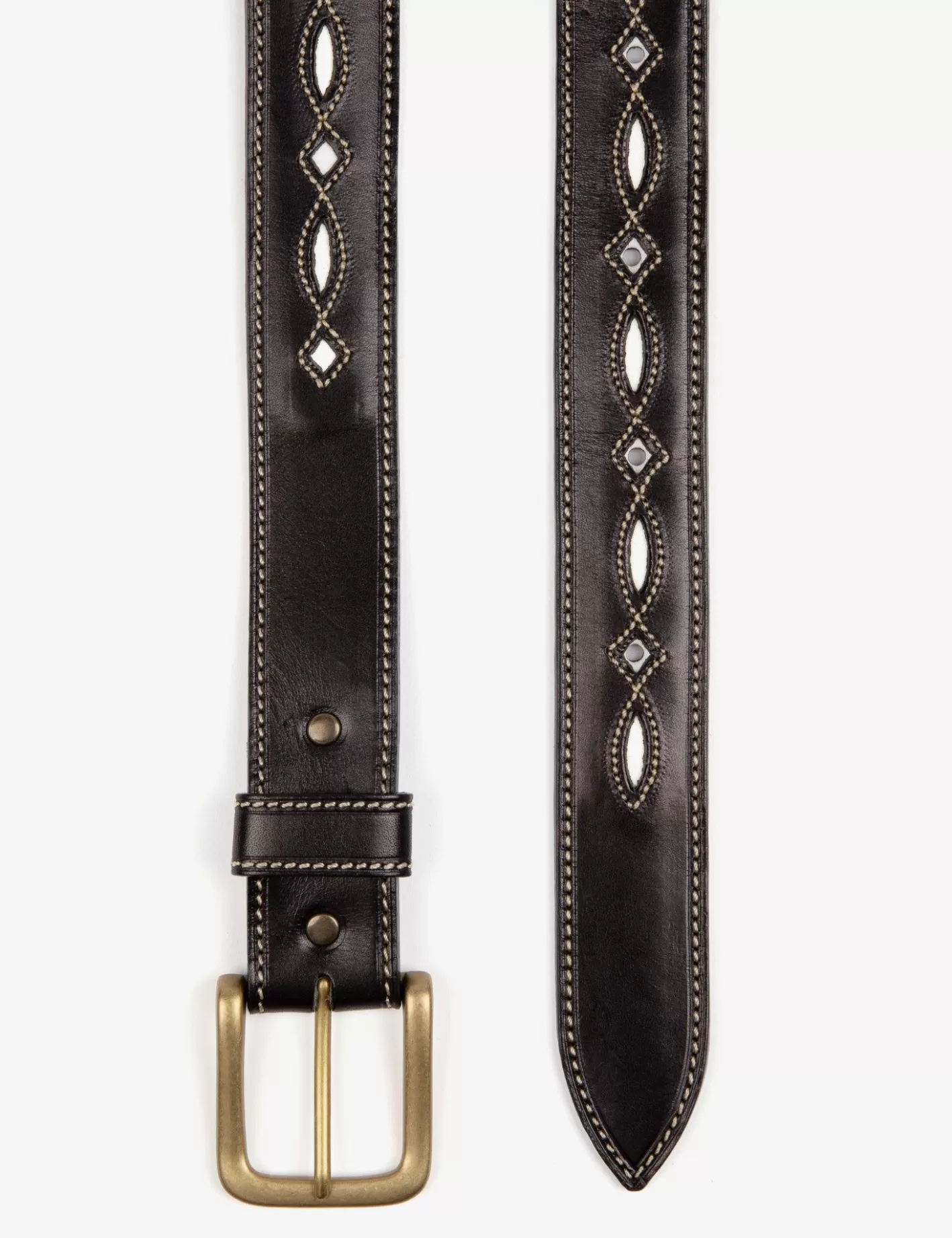 Clearance Caramelo Leather Belt Belts