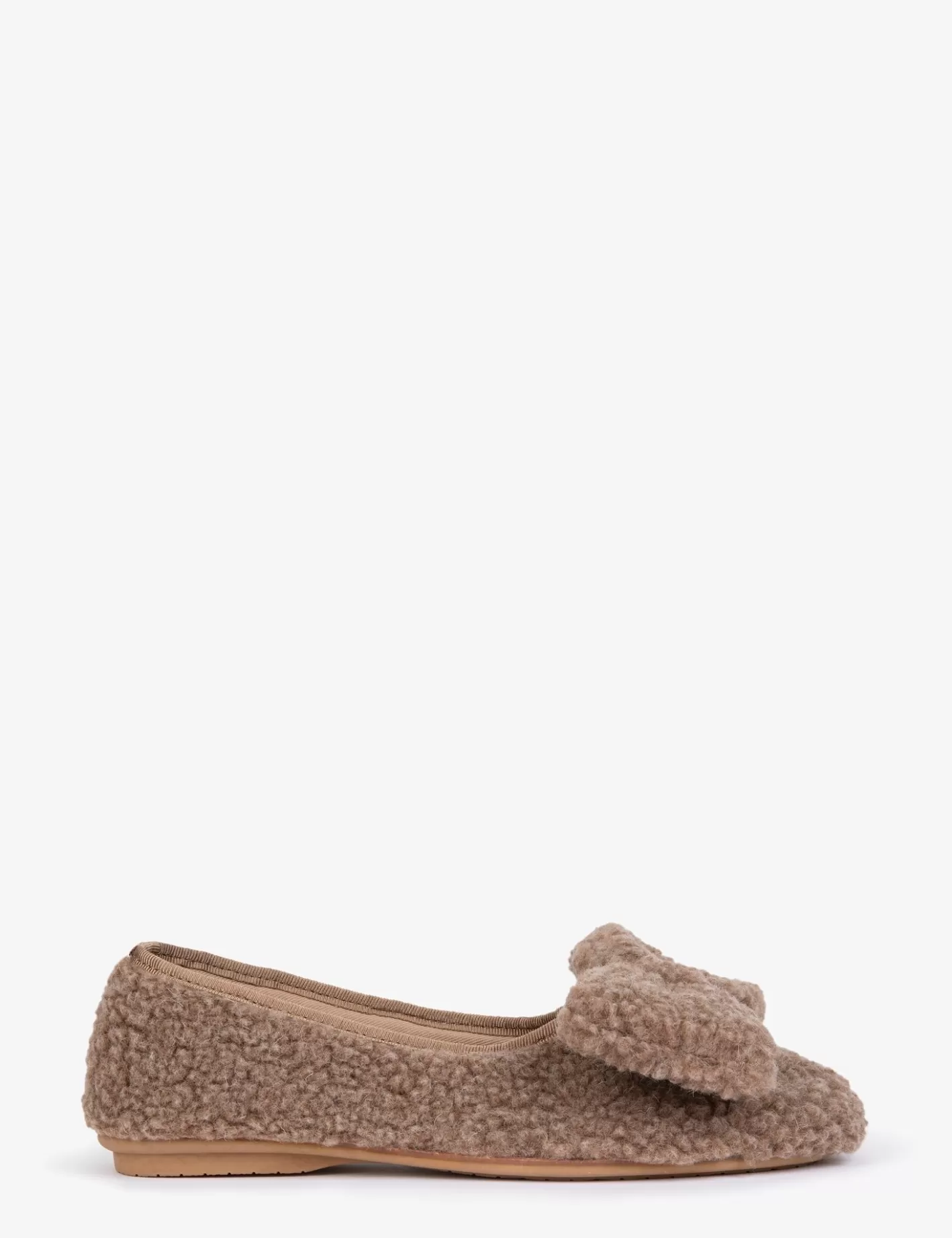 Shop Celeste Shearling Bow Slipper Slippers