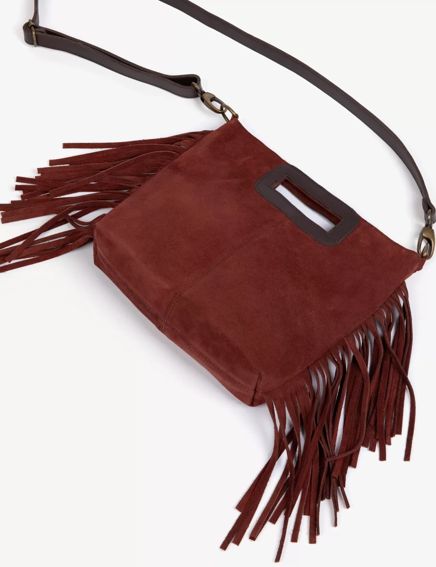 Flash Sale Fringe Handy Suede Bag Bags