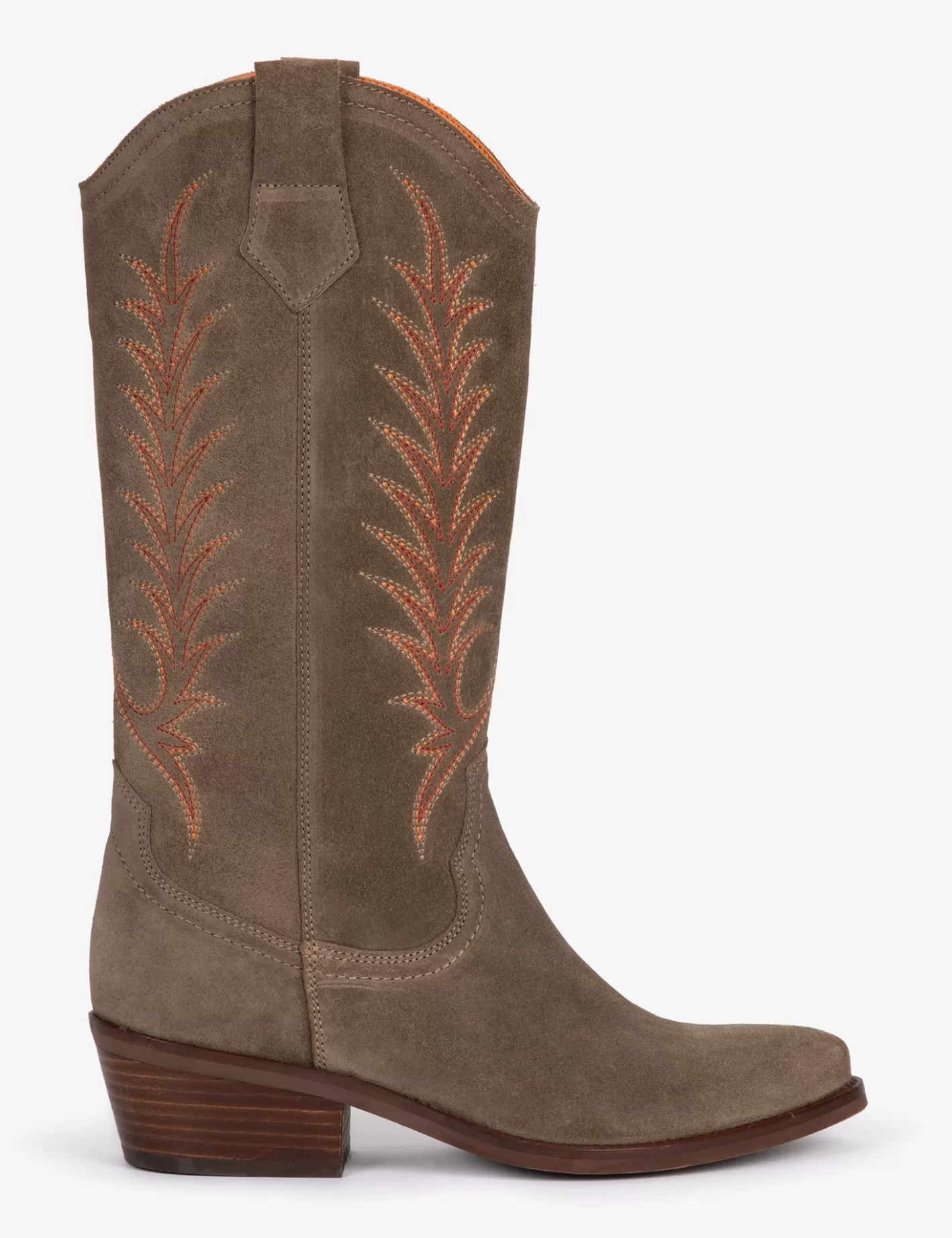 Online Goldie Embroidered Cowboy Boot BOY Heeled Boots | Cowboy Boots