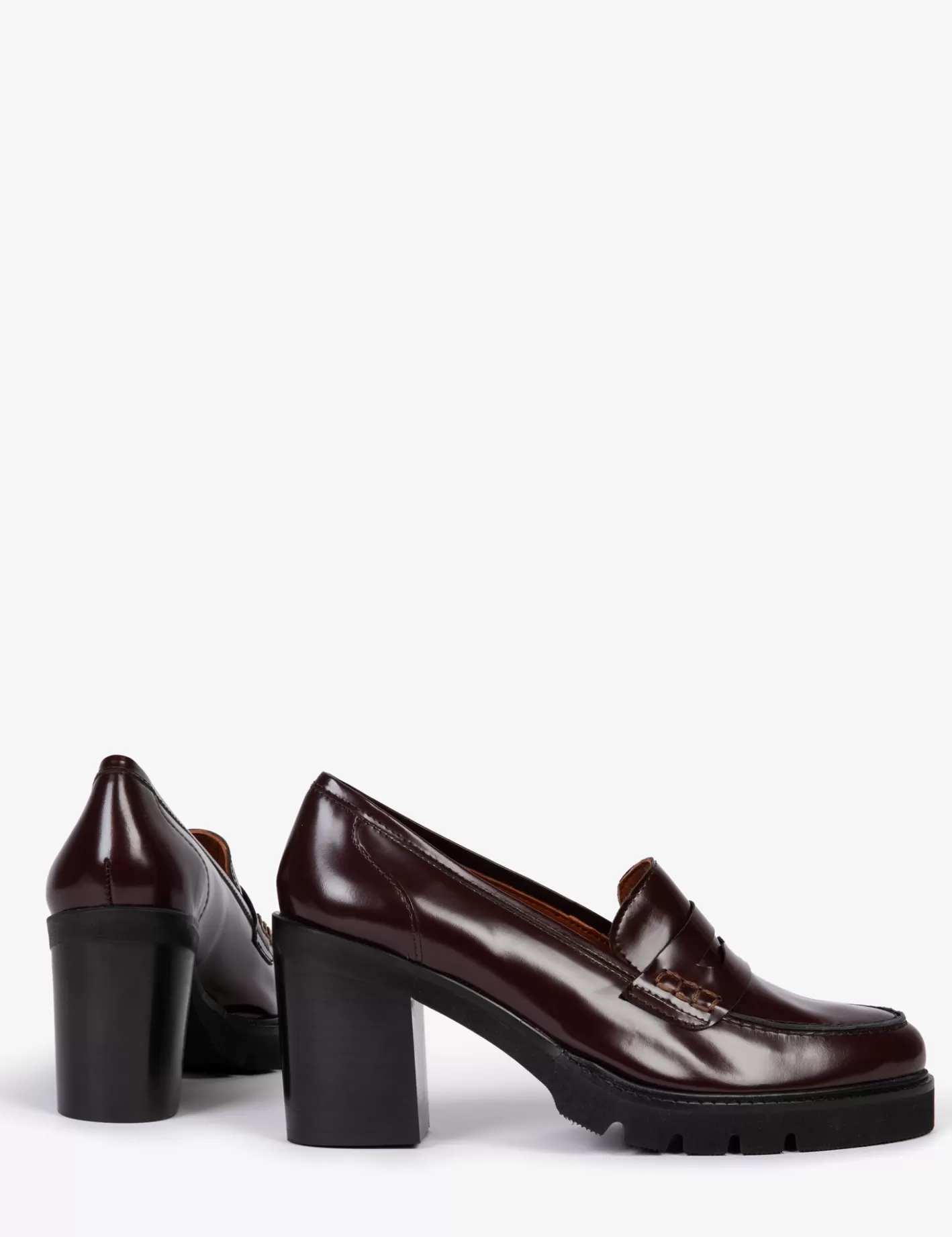 Flash Sale High Stirling Leather Loafer Loafers | Heeled Shoes