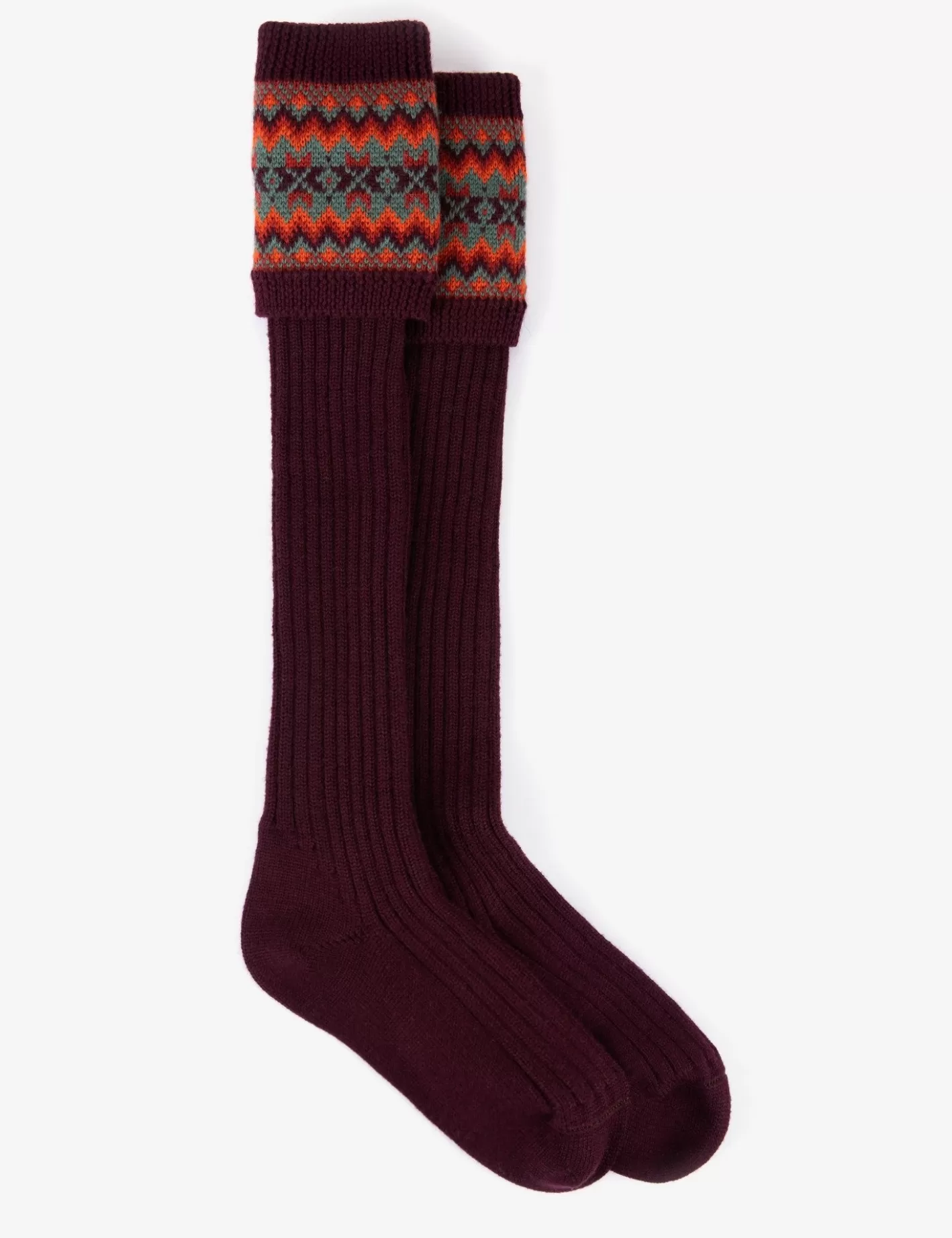 Store Highland Fairisle Boot Sock Socks & Tights | Winter Accessories