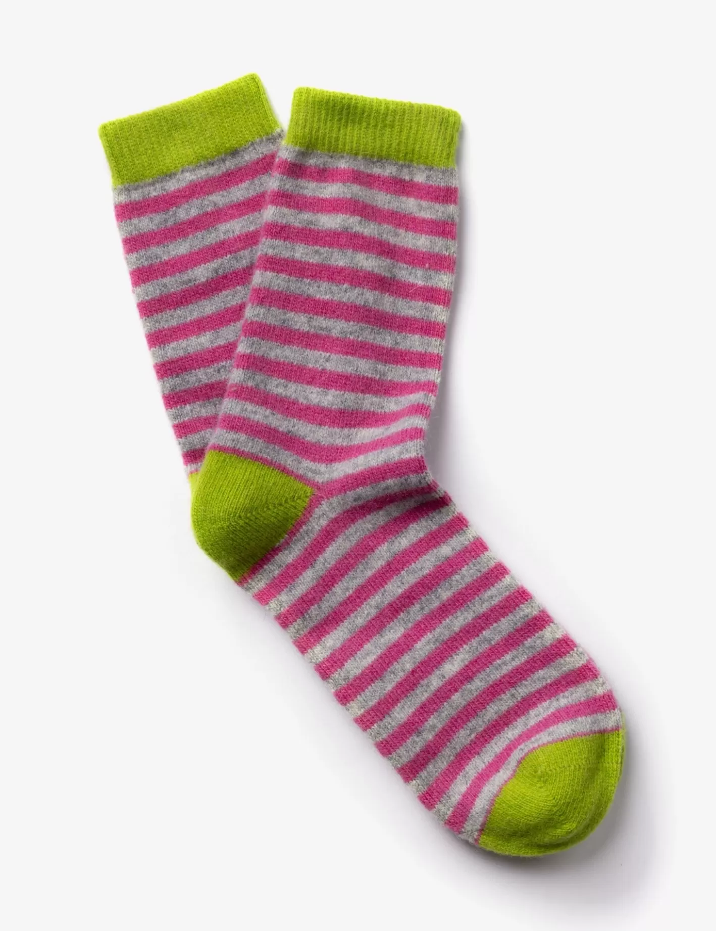 Cheap Lambswool Candy Stripe Sock Socks & Tights | Winter Accessories