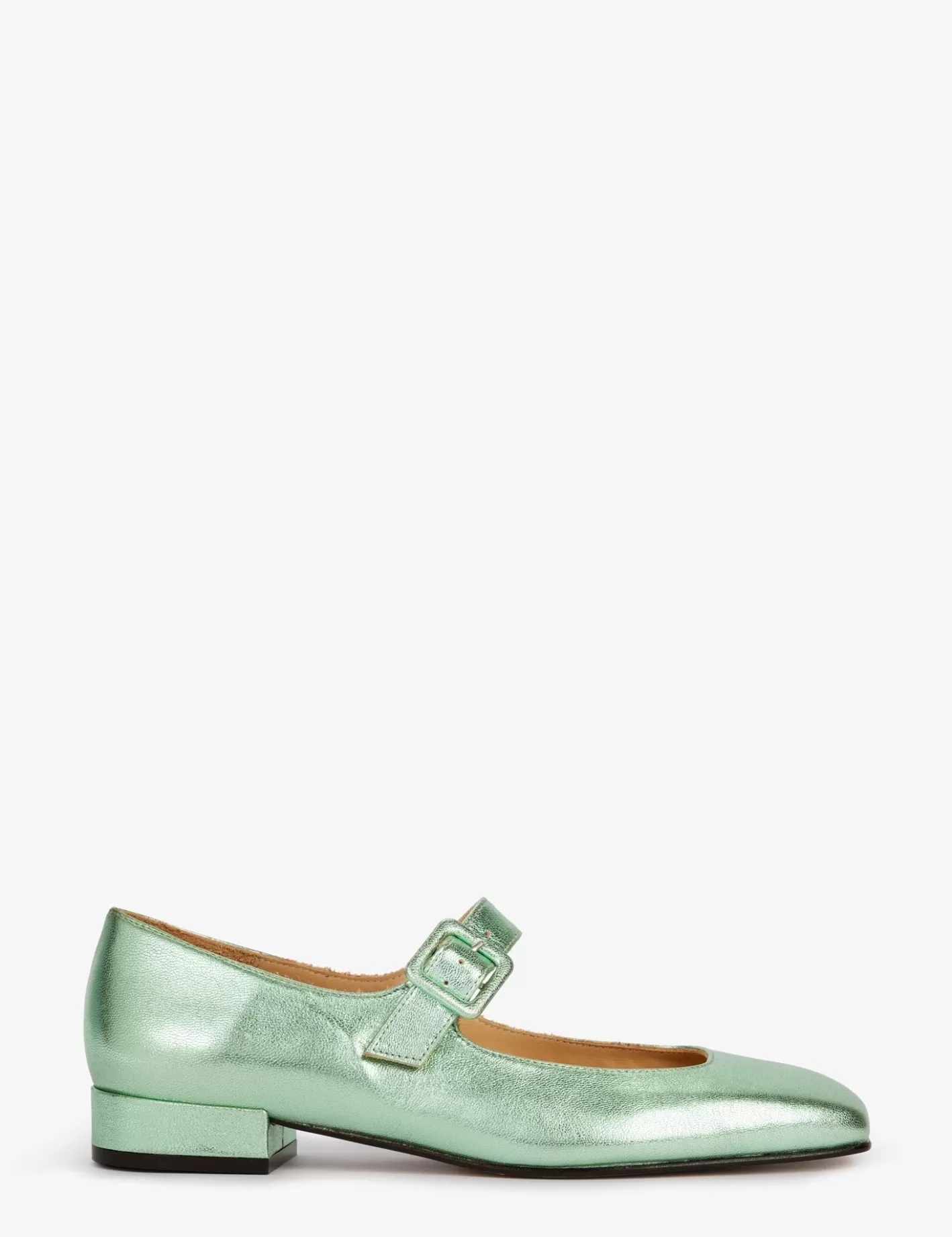 Outlet Low Mary Jane Leather Shoe Heeled Shoes | Mary Janes