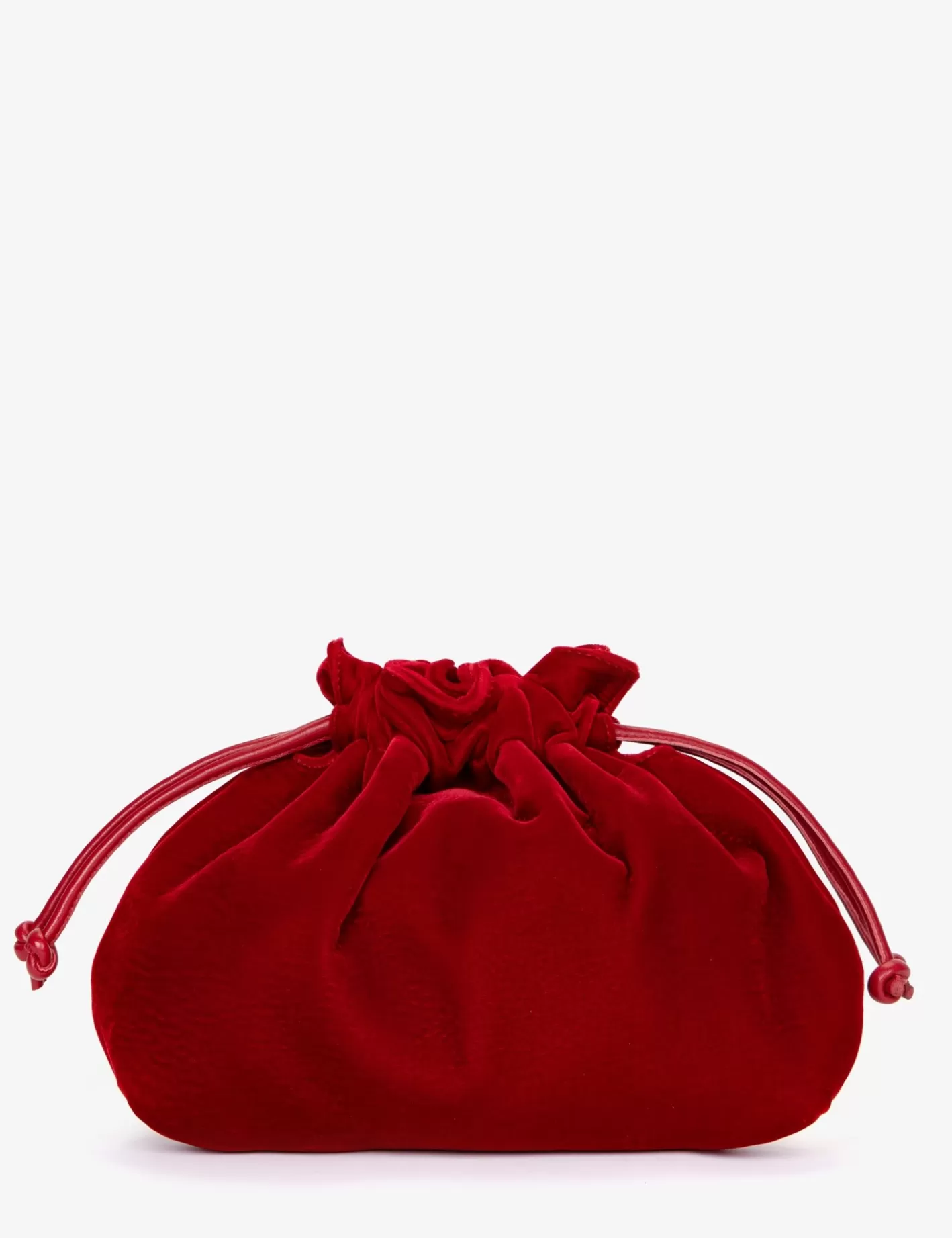 Shop Puffball Velvet Clutch Bags