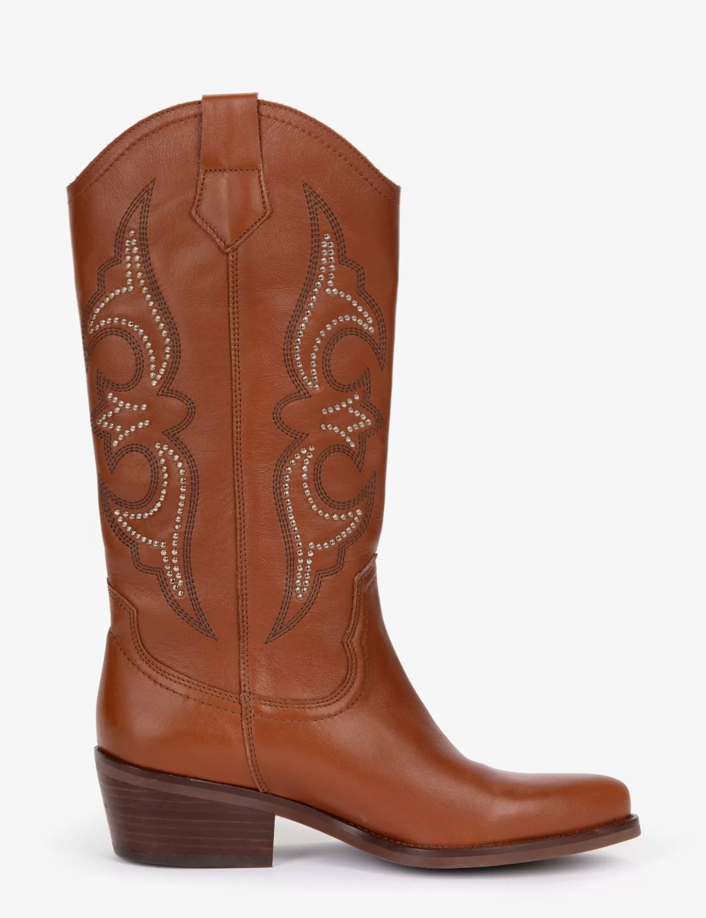 Hot Silvestre Stud Cowboy Boot BOY Heeled Boots | Cowboy Boots