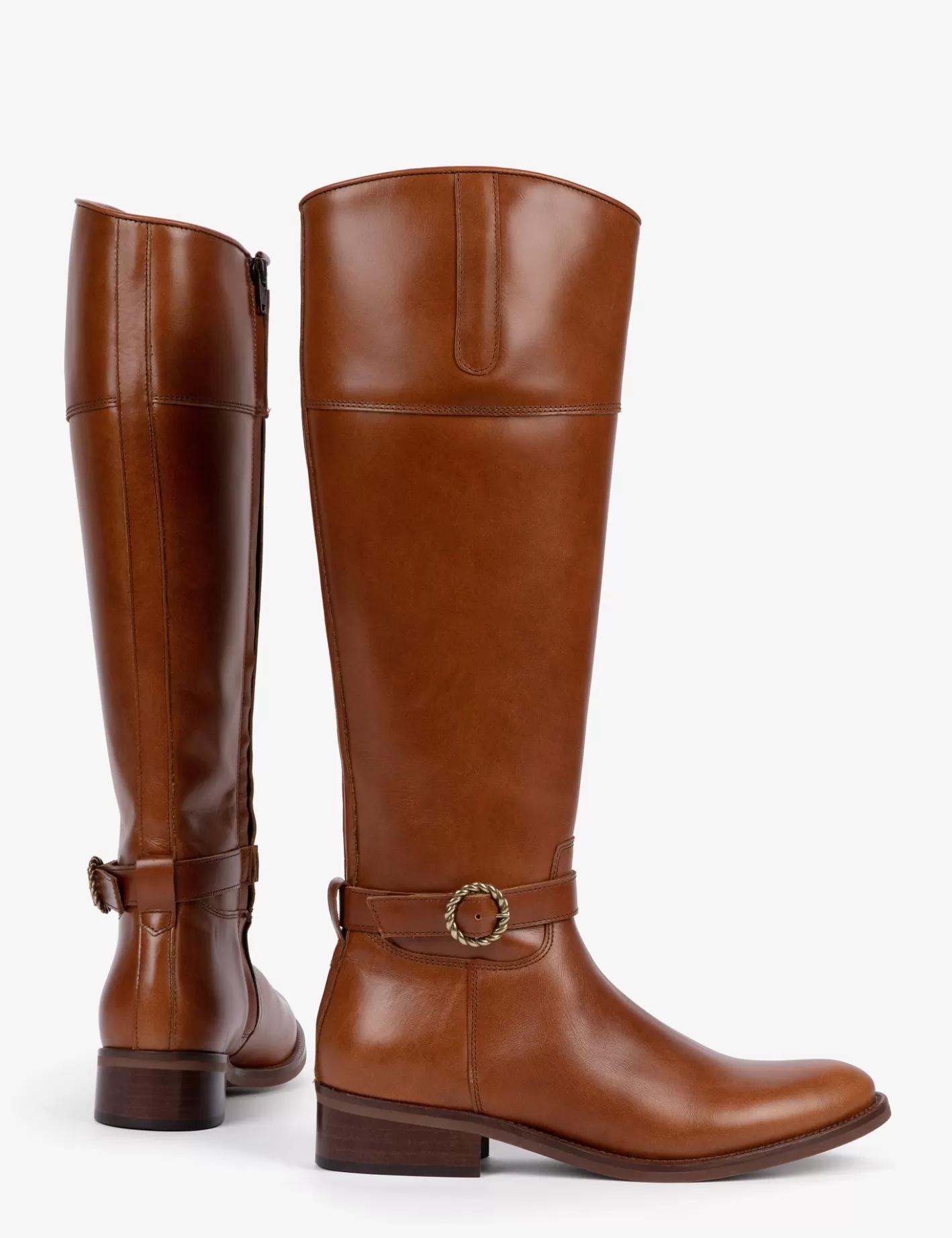 Cheap Slad Leather Boot Equestrian Boots | Long Boots