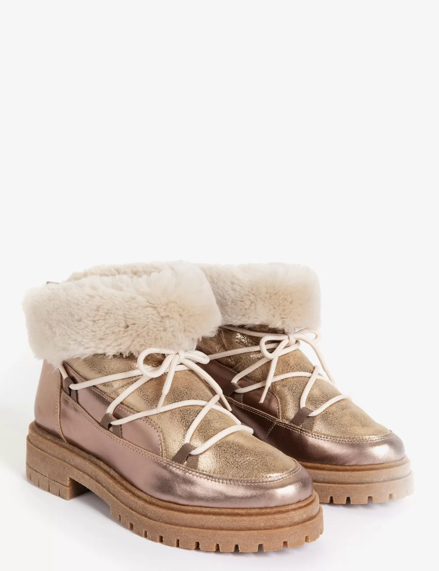 Best Stornoway Metallic Shearling-Lined Boot Winter Boots | Wool & Shearling