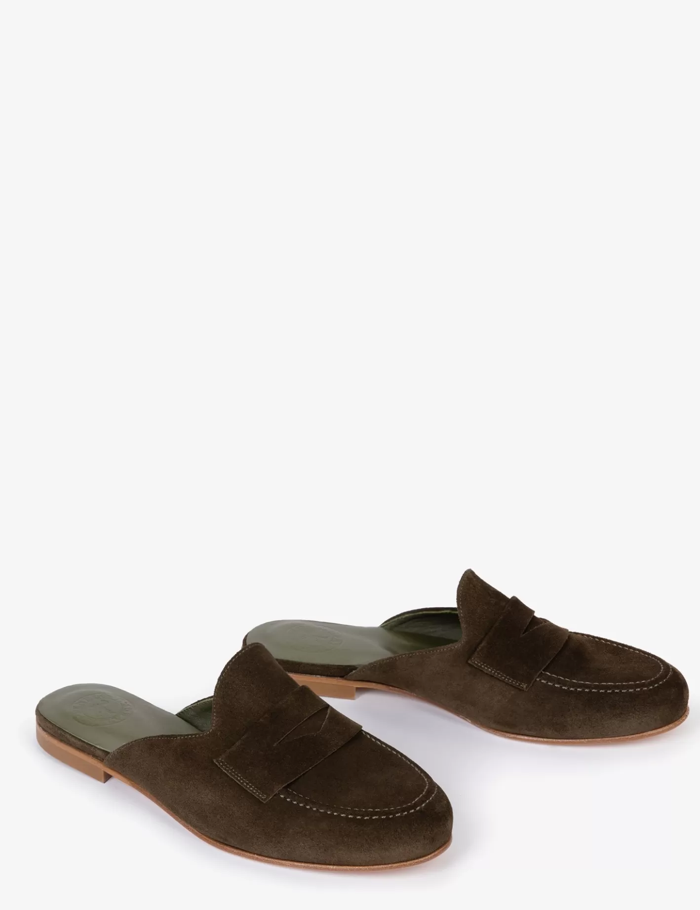 Clearance Valentina Suede Backless Loafer Loafers